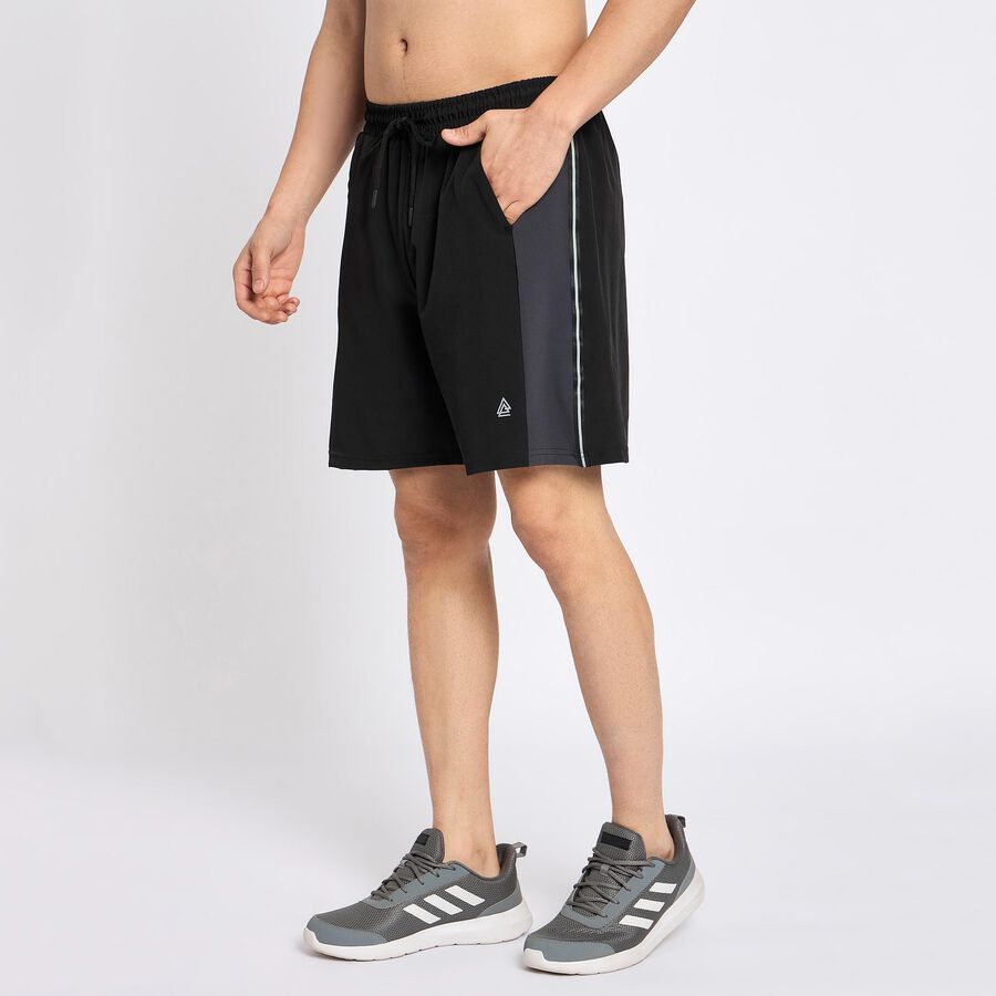 Men's Bermudas, काला, large