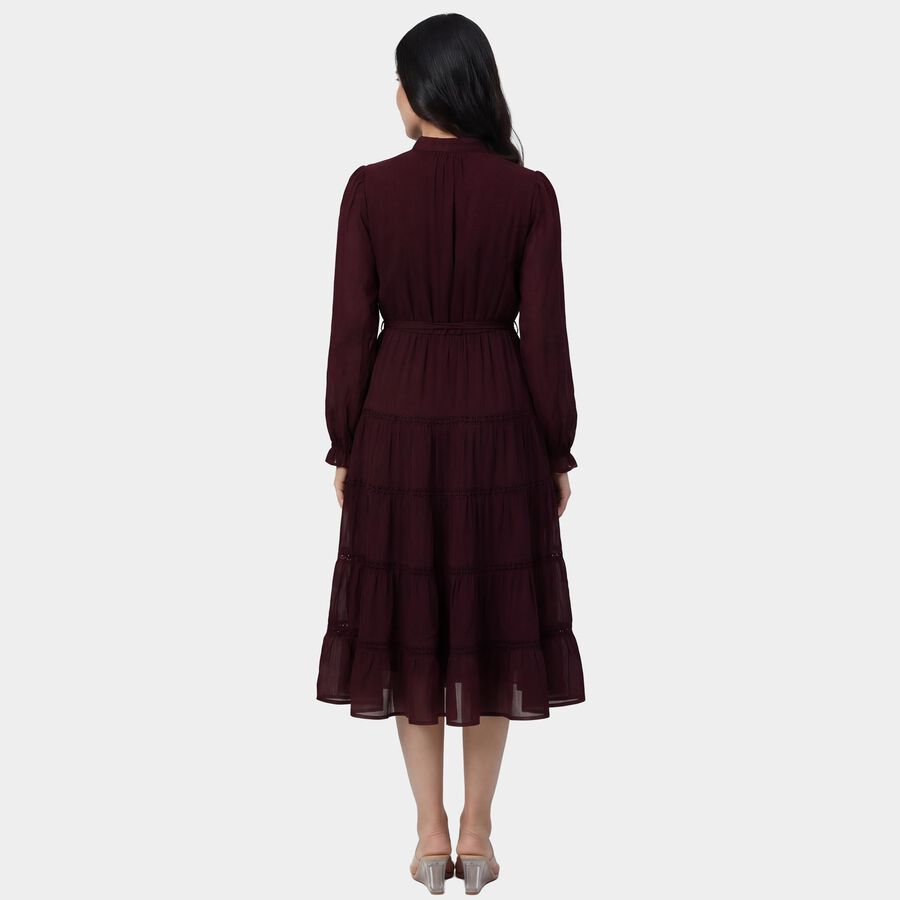 Ladies' Dress, Wine, large