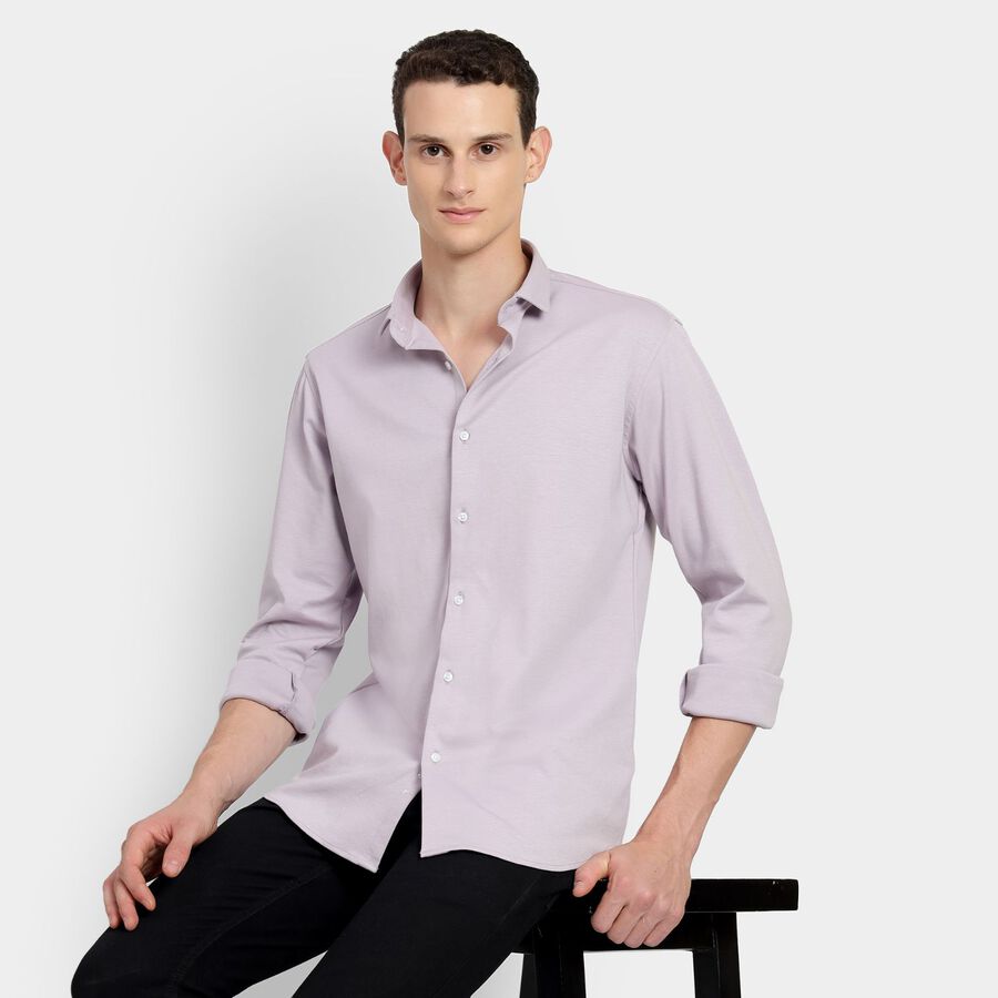 Men's Formal Shirt, वाइन, large image number null