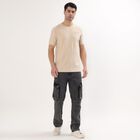 Men's Denim Blue Slim Fit Jeans, हल्का ग्रे, small