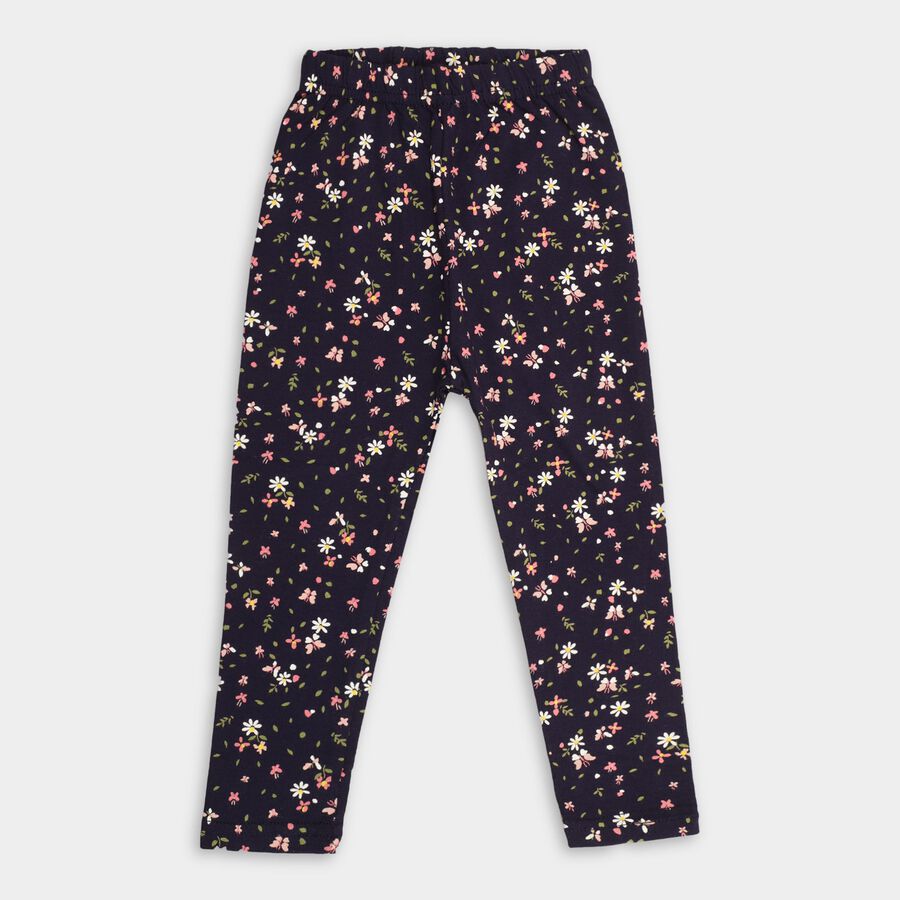 Girls' Legging , Navy Blue, large image number null