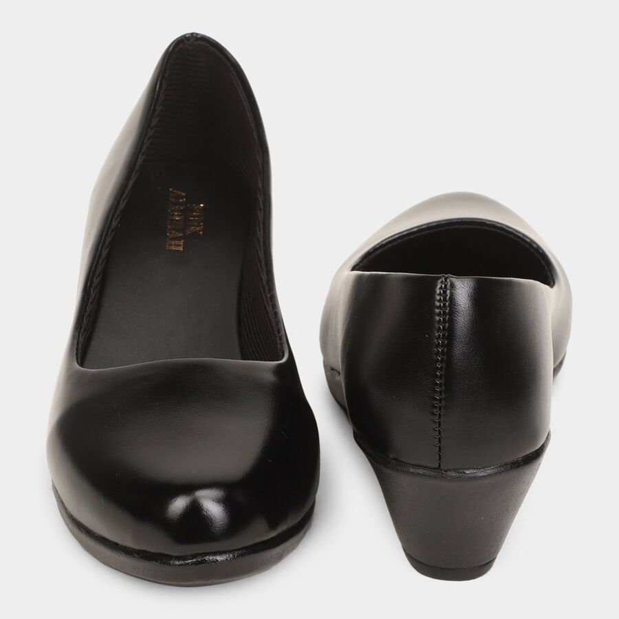 Womens Moulded Casual Shoes, Black, large image number null
