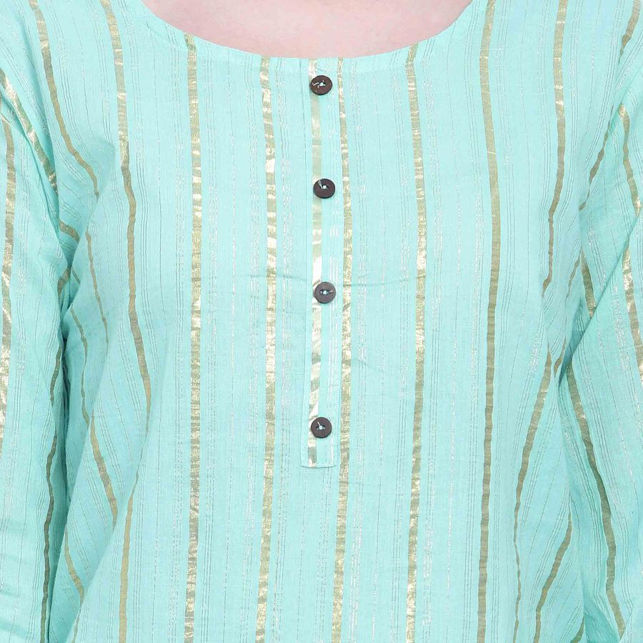 Solid Kurta, Light Green, large image number null