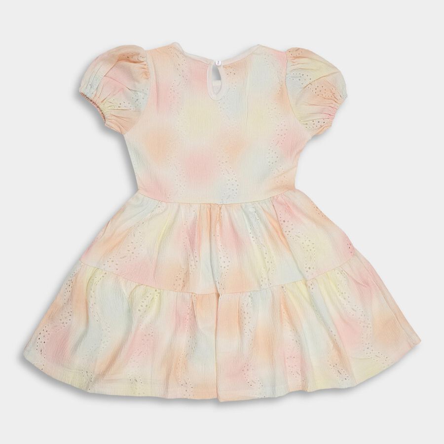 Girls' Frock, Off White, large