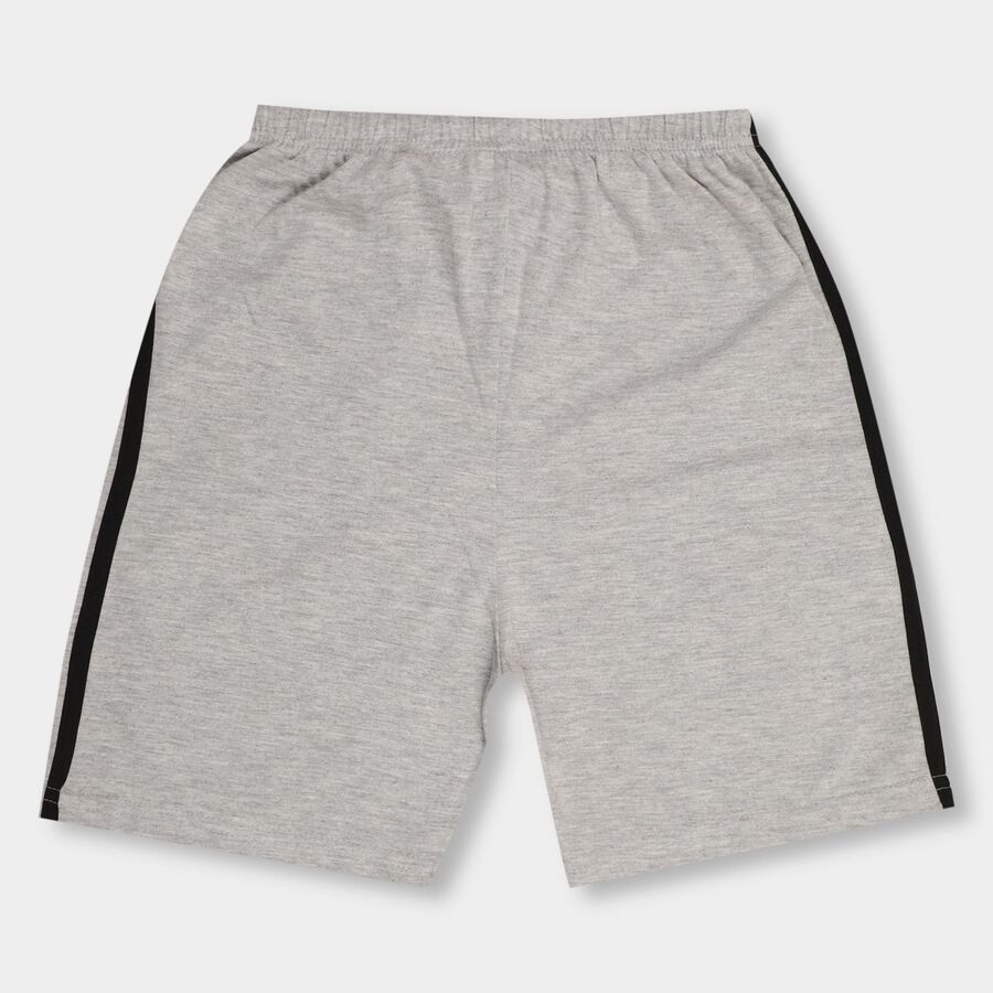 Boys' Bermudas, Melange Light Grey, large image number null