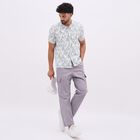 Men's Light Green Cotton Classic Collar Casual Shirt, Light Green, small image number null