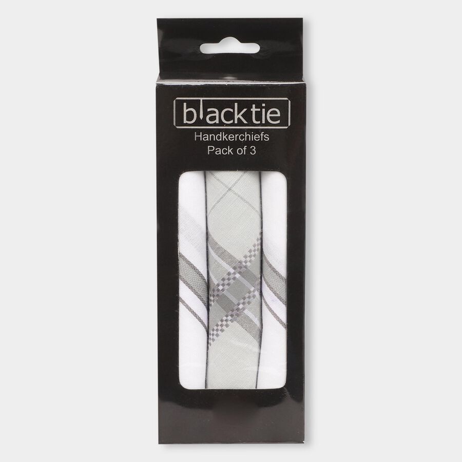 Men's Hanky, Light Grey, large image number null