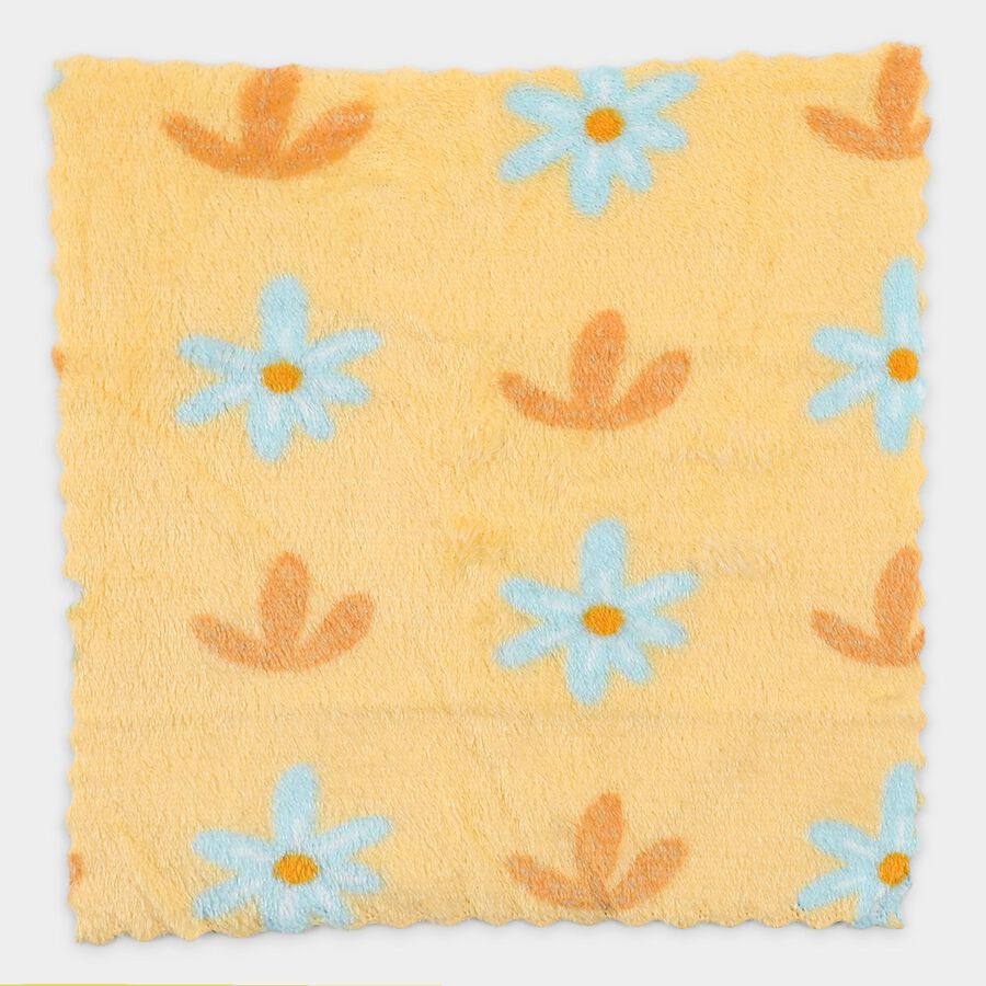 Women's Bright White Floral Pack of Handkerchief, Assorted, large