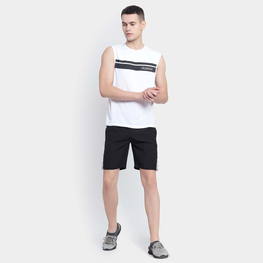 Cut & Sew Bermuda, Black, large image number null