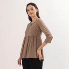 Ladies' Kurti, भूरा, small image number null