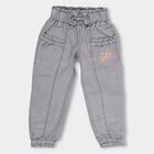 Girls' Jeans , हल्का ग्रे, small image number null
