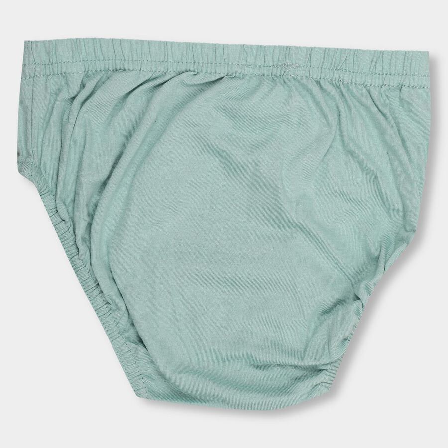 Boys' 100% Cotton Briefs , Light Green, large image number null