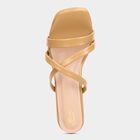 Womens Sandals, टैन, small image number null