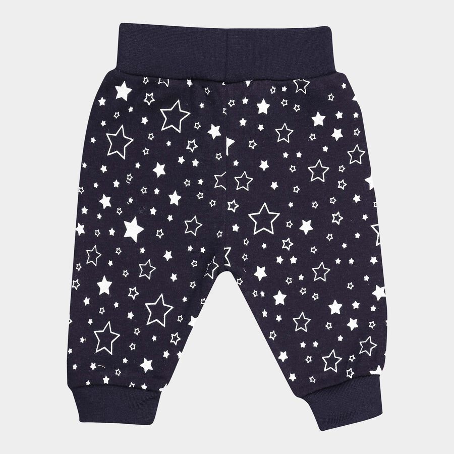 Infants Printed Pyjama, Navy Blue, large image number null