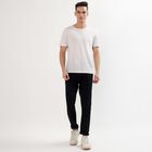 Men's Jet Black Slim Fit Jeans, Black, small image number null