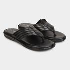 Mens Floater Sandals, Black, small image number null