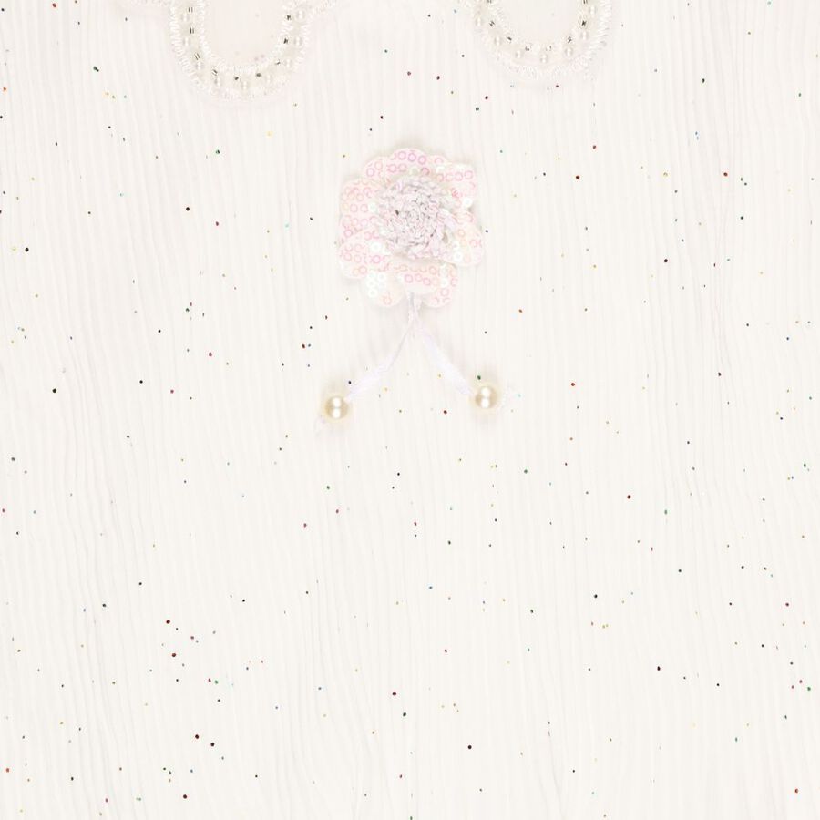 Girls' T-Shirt, Off White, large image number null