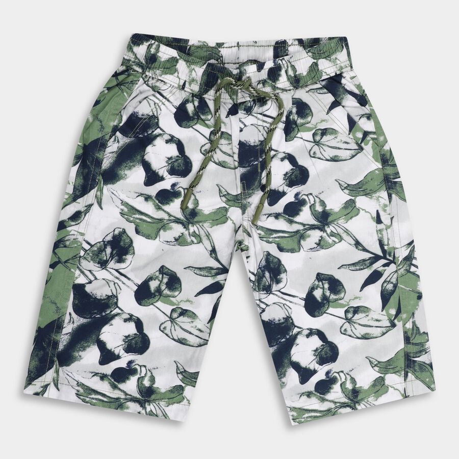 Boys' 100% Cotton Jamaicans, Olive, large image number null
