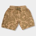 Boys' 100% Cotton Bermudas, Brown, small image number null
