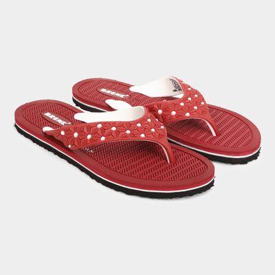 Womens Emboss Sliders