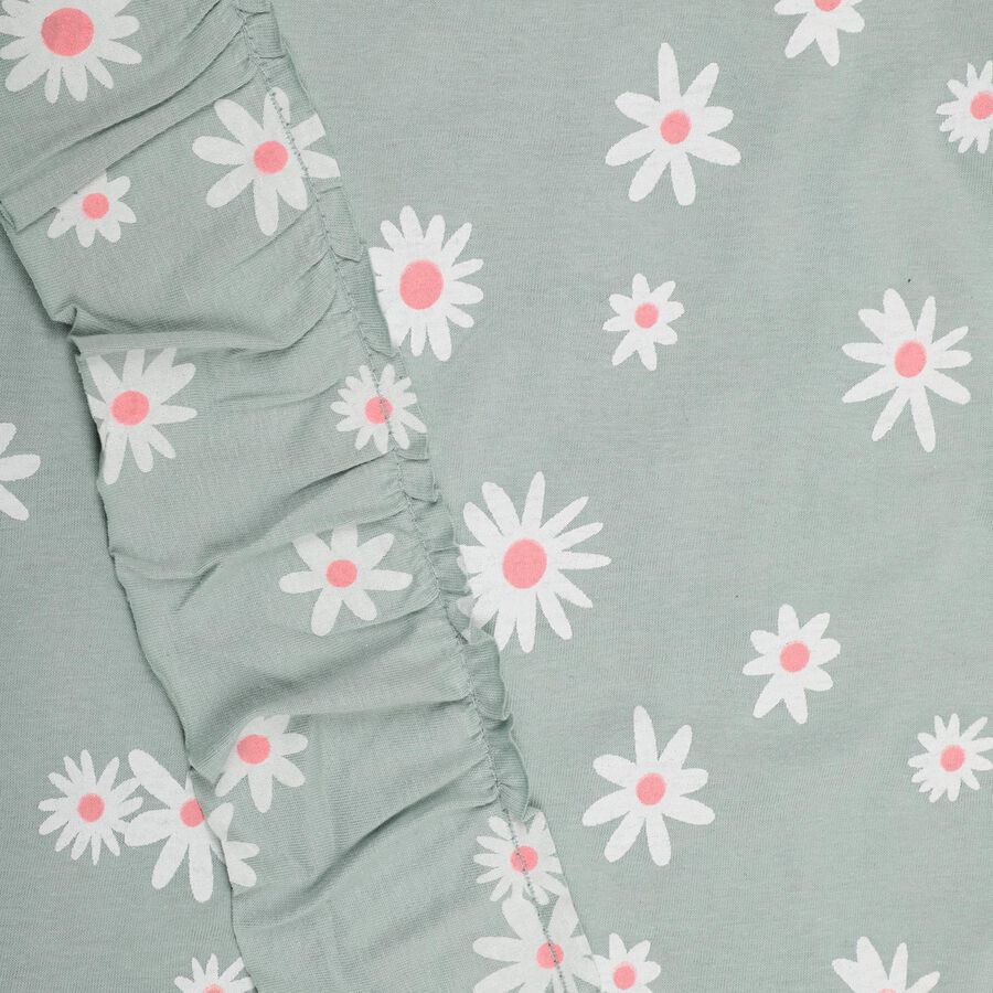 Girls' 100% Cotton T-Shirt , Light Green, large image number null