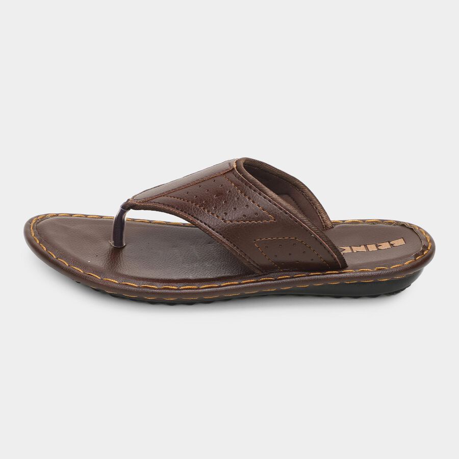 Men's Sandal, Brown, large image number null