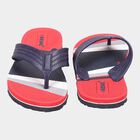 Men Printed Slip-On Flip Flops, Red, small image number null