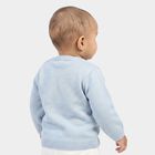 Infants' Light Blue Crew Neck Pullover, Light Blue, small