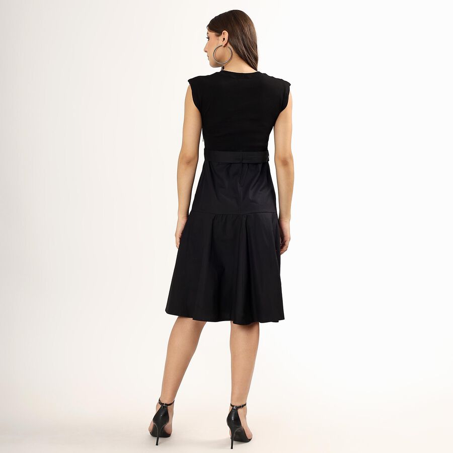 Ladies' Empire Dress , Black, large image number null