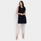 Ladies' 100% Cotton Palazzos , Off White, small image number null