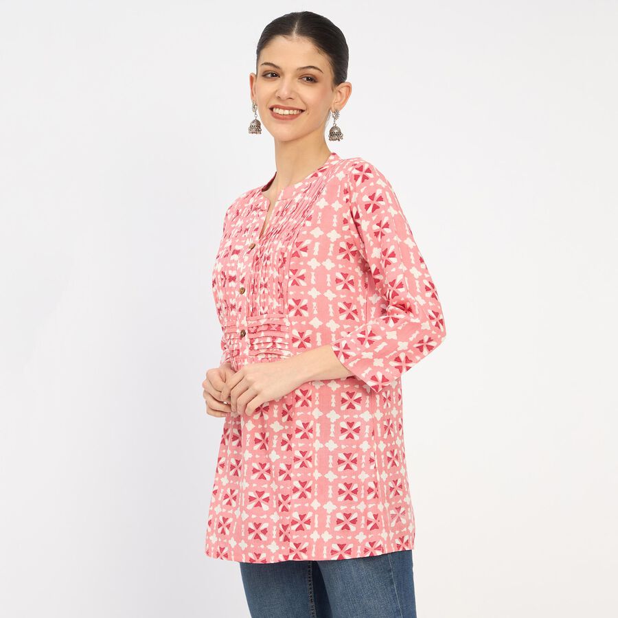 Ladies' Kurta, हल्का गुलाबी, large image number null