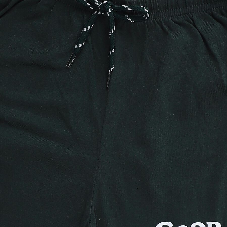 Boys' Bermuda, गहरा हरा, large