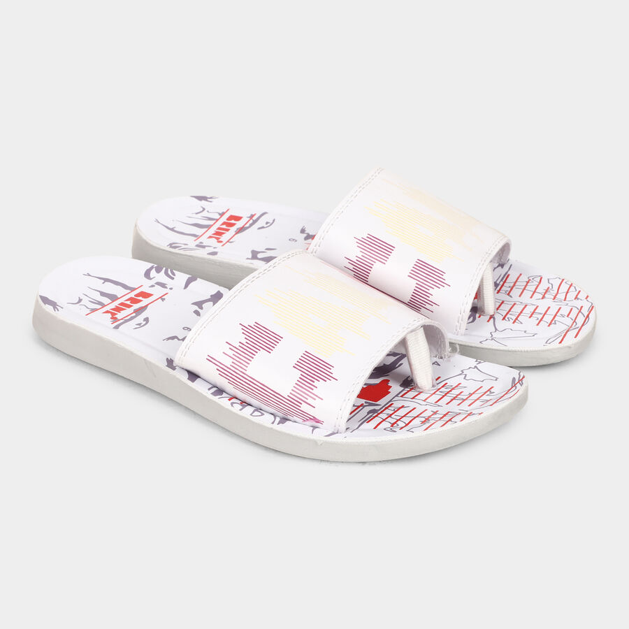 Mens' Sandal, White, large image number null