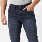 Men's Charcoal Slim Fit Classic Jeans, Charcoal, small