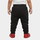 Infants' Dark Grey Regular Fit Graphic Printed Pyjama, Dark Grey, small