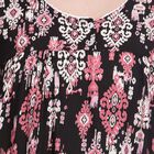 Ladies' Nighty , काला, small image number null