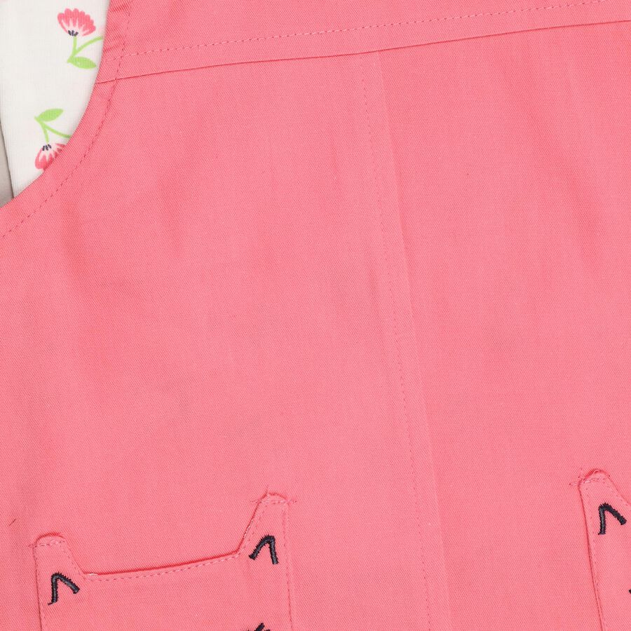 Infants' 100% Cotton Top Skirt , Pink, large image number null
