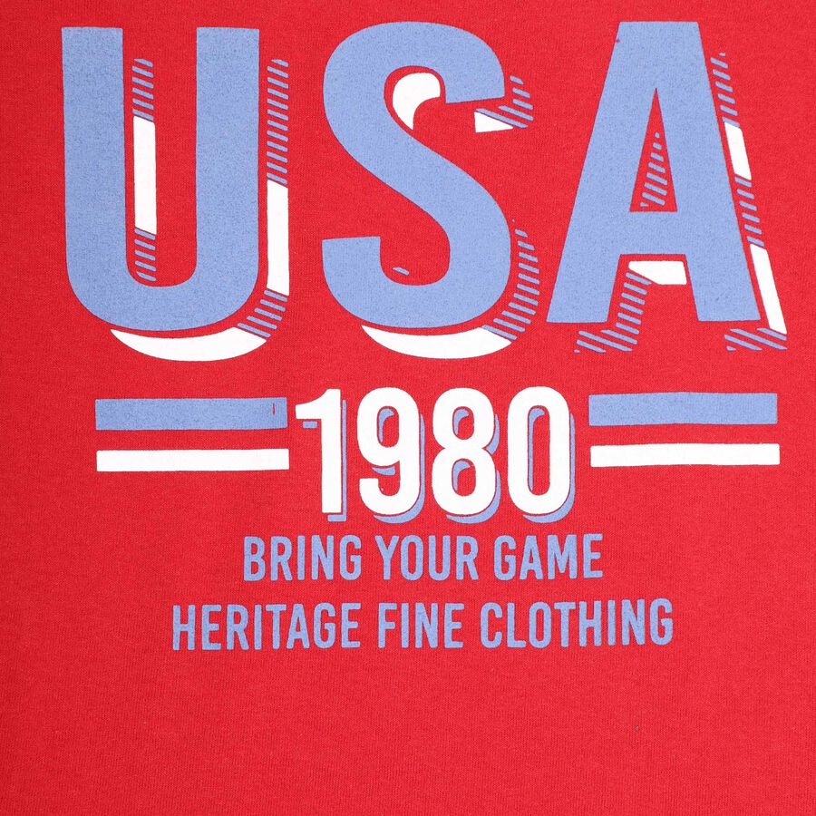 Boys T-Shirt, Red, large image number null
