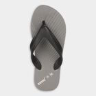 Men's Muted Charcoal Gray Slip-On Slippers, Grey, small