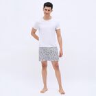Men's 100% Cotton Outer Elastic Boxers, White, small image number null