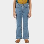 Girls' Light Blue Regular Fit Classic Jeans, Light Blue, small