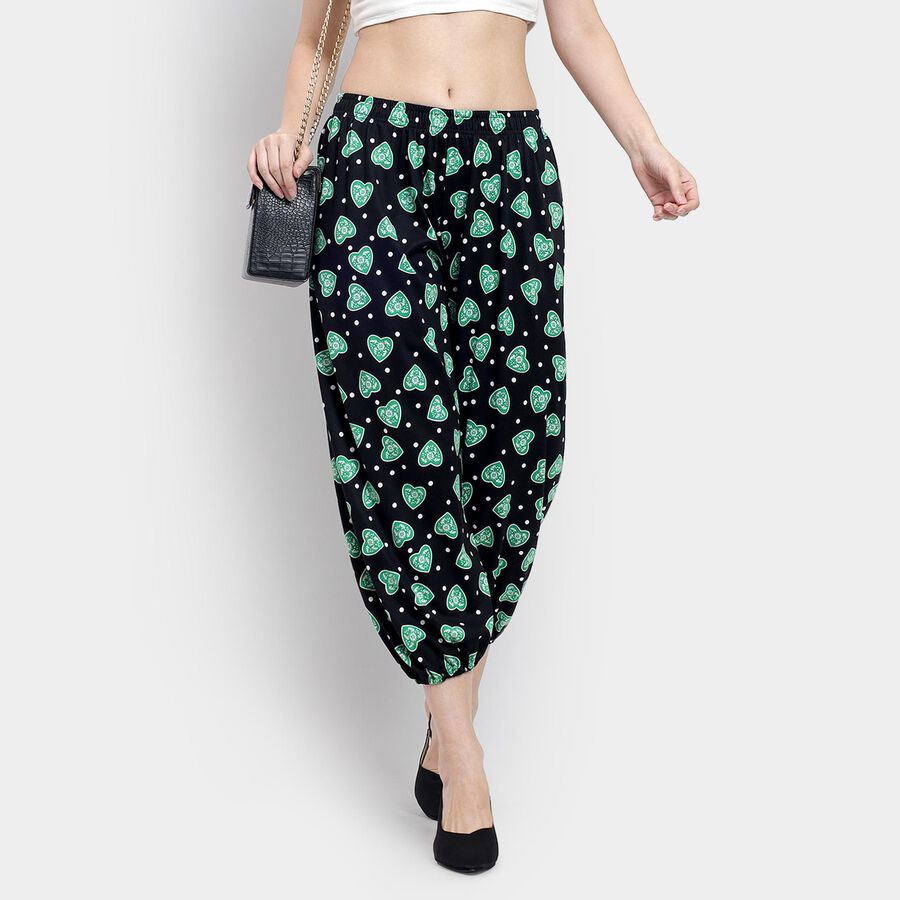 Ladies' Harem, काला, large