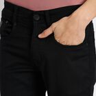 Men's Skinny Jeans, Black, small image number null