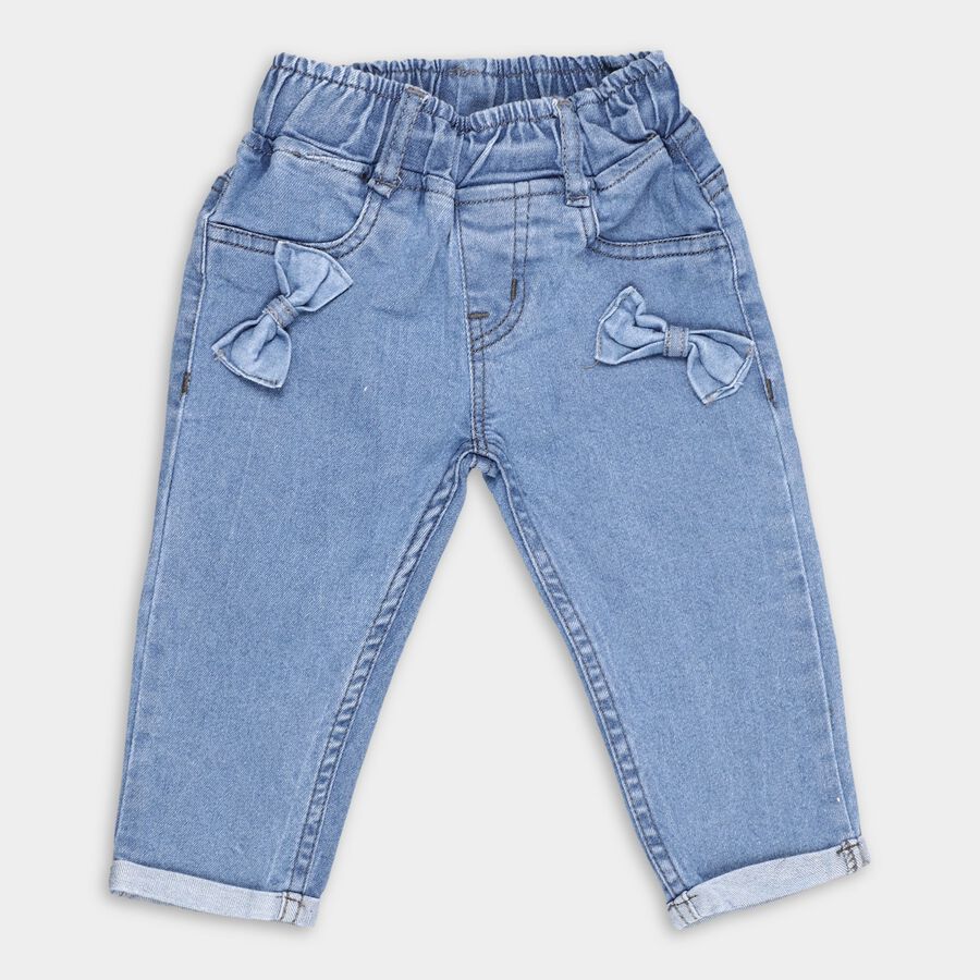 Infant's Jeans, मध्यम नीला, large image number null
