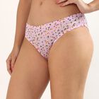 Women's Cotton Regular Fit Panty, हल्का गुलाबी, small