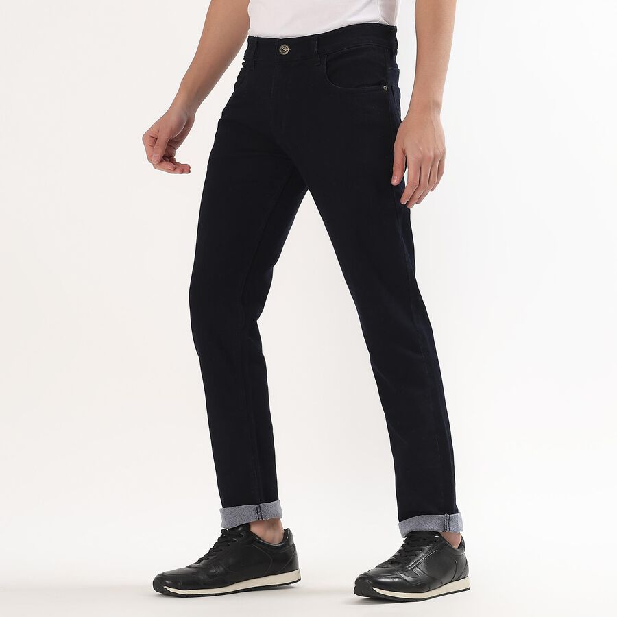 Men's Slim Fit Jeans, Dark Blue, large