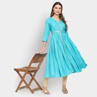Ladies' Kurta , Aqua, small image number null