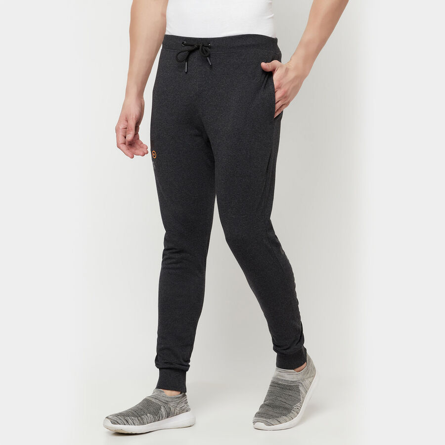 Solid Track Pants, Charcoal, large image number null