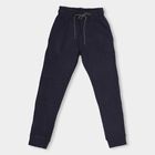 Boys' Deep Midnight Navy Striped Jogger Pyjama, Navy Blue, small image number null