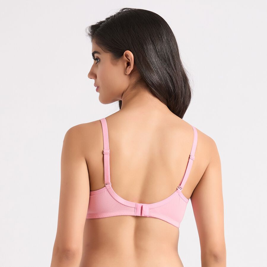 Ladies' Padded Bra, Light Pink, large image number null